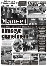 DÜZCE MANŞET Gazetesi