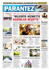 Düzce Parantez gazetesi 1. sayfa