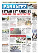 Düzce Parantez gazetesi 1. sayfa