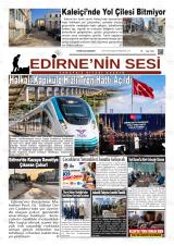 Edirne'nin Sesi gazetesi 1. sayfa