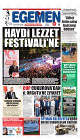 Egemen gazetesi 1. sayfa