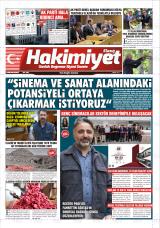 Elazığ Hakimiyet gazetesi 1. sayfa
