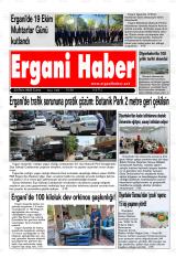 Ergani Haber gazetesi 1. sayfa