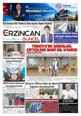 Erzincan Güncel gazetesi 1. sayfa
