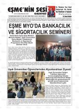 EŞME’NİN SESİ Gazetesi