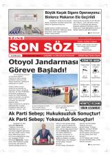 EZİNE SONSÖZ Gazetesi