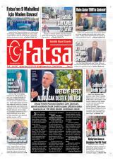 Fatsa gazetesi 1. sayfa