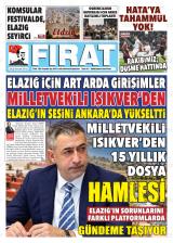 Fırat gazetesi 1. sayfa