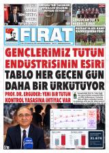 Fırat gazetesi 1. sayfa