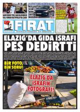 Fırat gazetesi 1. sayfa