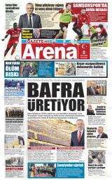Gazete Arena gazetesi 1. sayfa