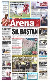 Gazete Arena gazetesi 1. sayfa