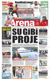 Gazete Arena gazetesi 1. sayfa