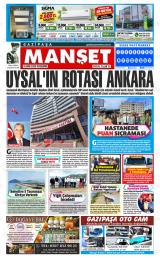 Gazipaşa Manşet gazetesi 1. sayfa