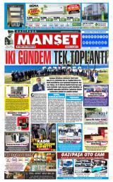 Gazipaşa Manşet gazetesi 1. sayfa