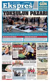 Ge Güneydoğu Ekspres gazetesi 1. sayfa