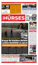 Gebze Hürses gazetesi 1. sayfa