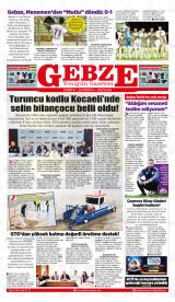 Gebze Yenigün gazetesi 1. sayfa