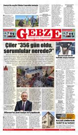Gebze Yenigün gazetesi 1. sayfa