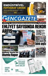 Genç Gazete gazetesi 1. sayfa