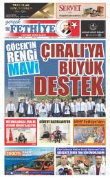 Gerçek Fethiye gazetesi 1. sayfa