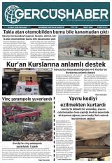 Gercüş Haber gazetesi 1. sayfa