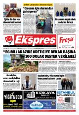 Giresun Ekspres gazetesi 1. sayfa