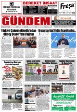 Giresun Gündem gazetesi 1. sayfa