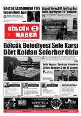 Gölcük Haber gazetesi 1. sayfa