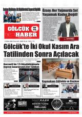 Gölcük Haber gazetesi 1. sayfa