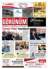 Görünüm gazetesi 1. sayfa