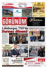 Görünüm gazetesi 1. sayfa