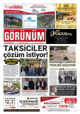 Görünüm gazetesi 1. sayfa