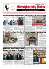 Gümüşhacıköy Haber gazetesi 1. sayfa