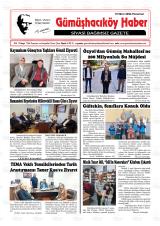 Gümüşhacıköy Haber gazetesi 1. sayfa
