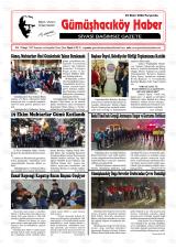 Gümüşhacıköy Haber gazetesi 1. sayfa