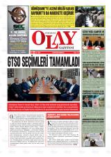 Gümüşhane Olay gazetesi 1. sayfa