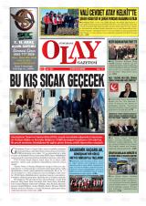 Gümüşhane Olay gazetesi 1. sayfa
