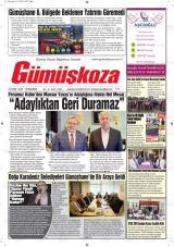 Gümüşkoza gazetesi 1. sayfa
