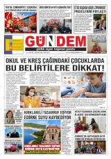 Gündem gazetesi 1. sayfa