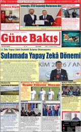 Güne Bakış gazetesi 1. sayfa