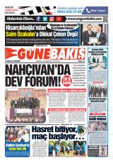 Günebakış gazetesi 1. sayfa
