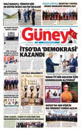 Güney gazetesi 1. sayfa