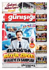 Günışığı gazetesi 1. sayfa