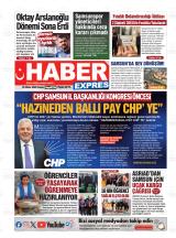 Haber Expres gazetesi 1. sayfa