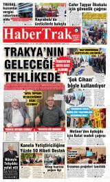 Haber Trak gazetesi 1. sayfa