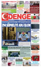 Haberde Denge gazetesi 1. sayfa