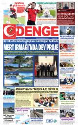 Haberde Denge gazetesi 1. sayfa