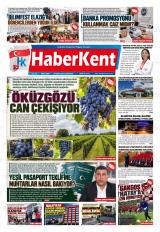 Haberkent gazetesi 1. sayfa