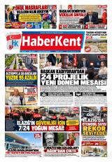 Haberkent gazetesi 1. sayfa